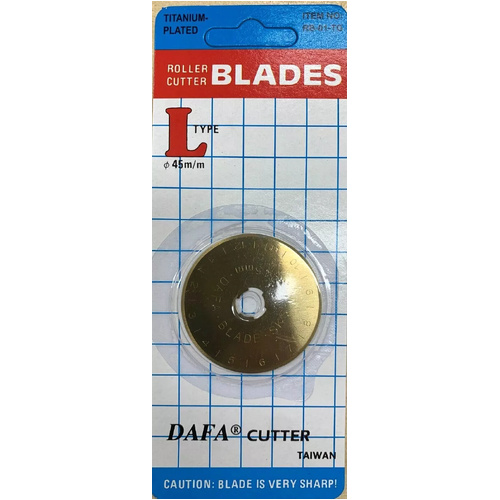 DAFA Titanium-Plated Roller Cutter Blade 45mm