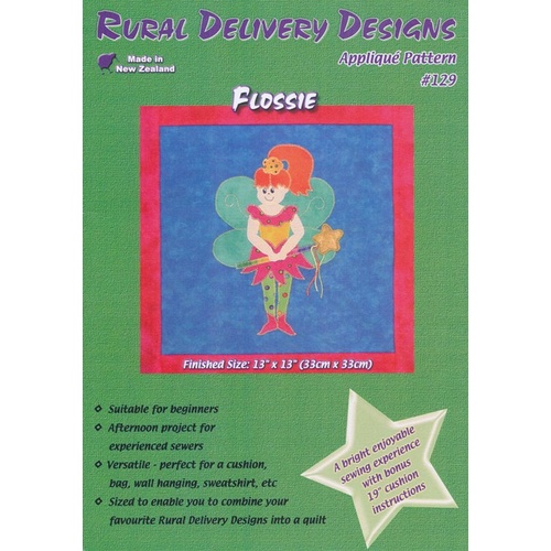 Applique Pattern - Flossie