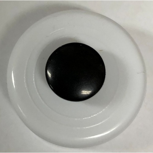 Button - 10mm Shank 03 Black