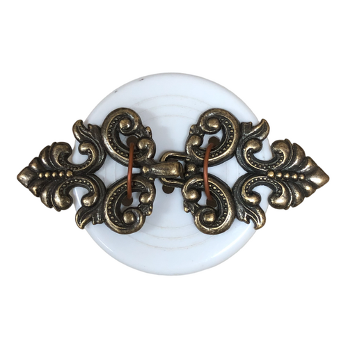 Button - Bronze Cloak Clasp