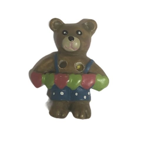 Button - Bear With Hearts