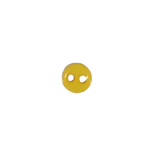 Button - 5mm Bright Yellow Circle