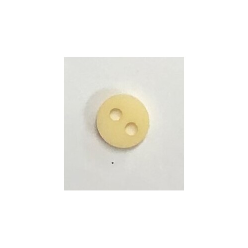 Button - 5mm Yellow Circle
