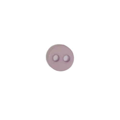 Button - 5mm Pale Purple Circle