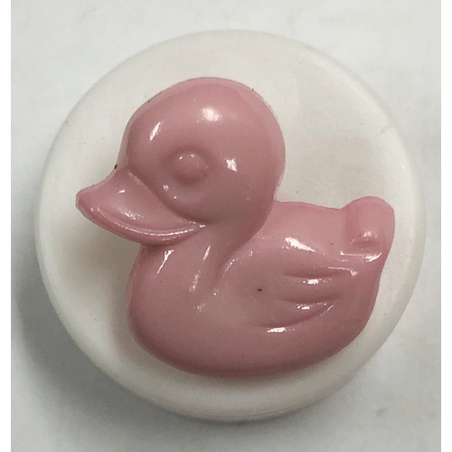 Button - 16mm Duck 67 Pale Pink