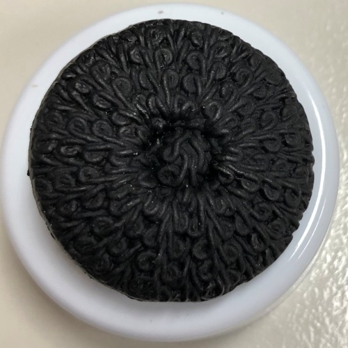 Button - 30mm Shank Textured Black