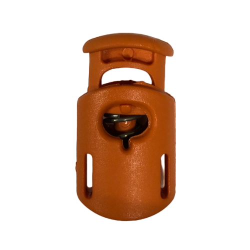 Button - Spring Toggle - Orange  Small 28mm
