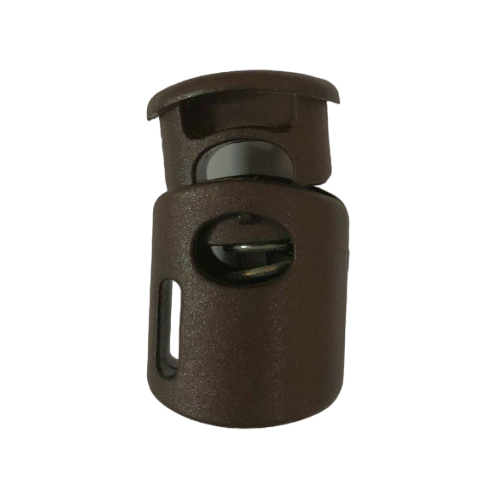 Button - Spring Toggle - Dark Brown Small 28mm