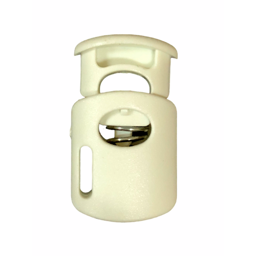 Button - Spring Toggle - White Small 28mm