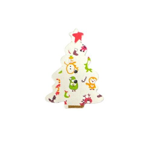 Button - 35mm Christmas Tree