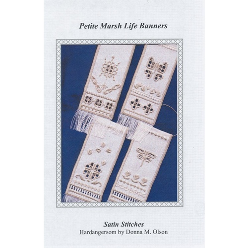 Petite Marsh Life Banners Hardanger Chart 970