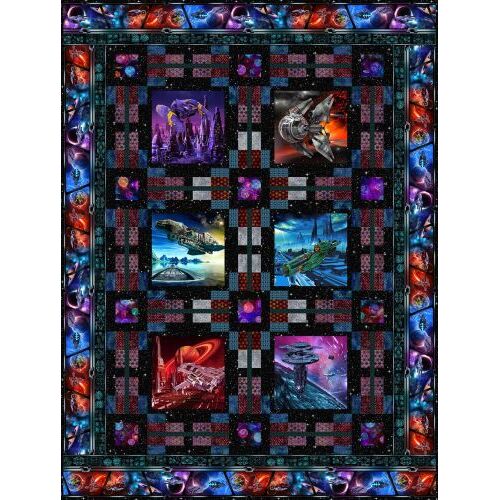 Jason Yenter Sci-Fi Quilt Pattern