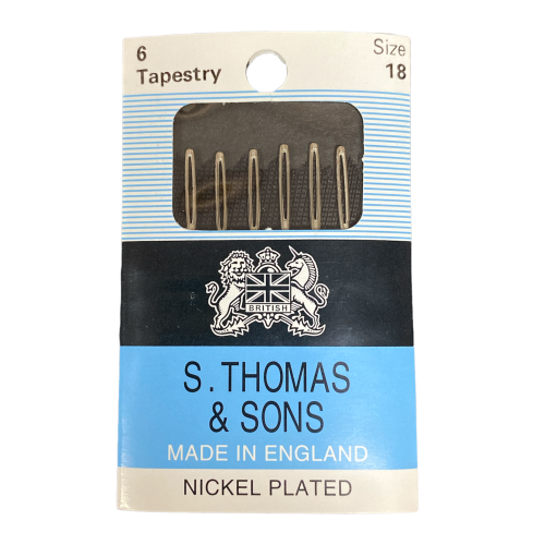 S. Thomas & Sons Tapestry Needles - Size 18 - 6pk