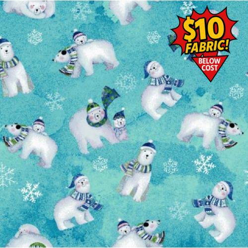 Snowville - Y3278-33 Polar Bears Aq