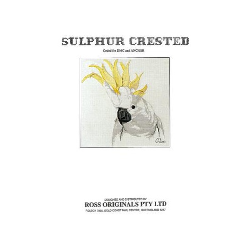 Ross Originals Cross Stitch Chart - Sulphur Crested 