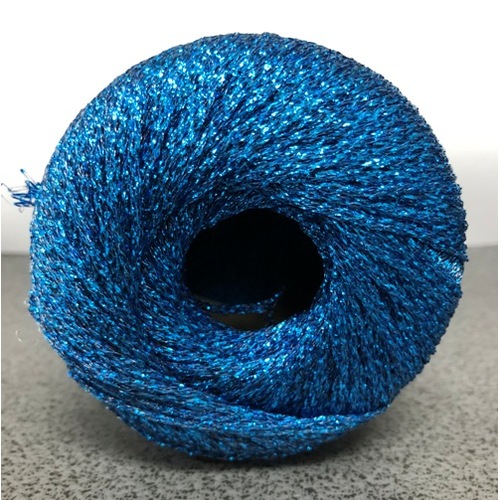 Metallic Yarn 4 Ply 13 Turquoise