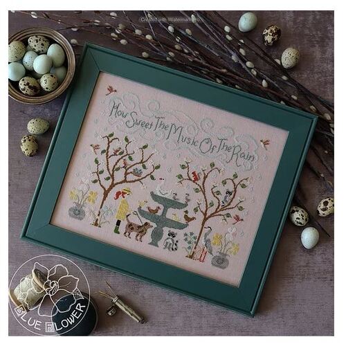 TBF Tudor The Gentle Rain Stitch Chart