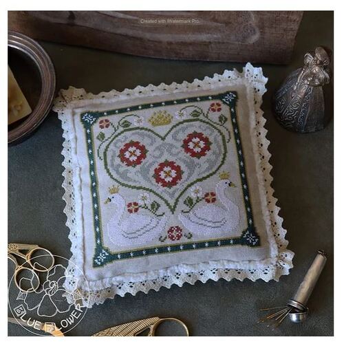 TBF Tudor Swan Cross Stitch Chart