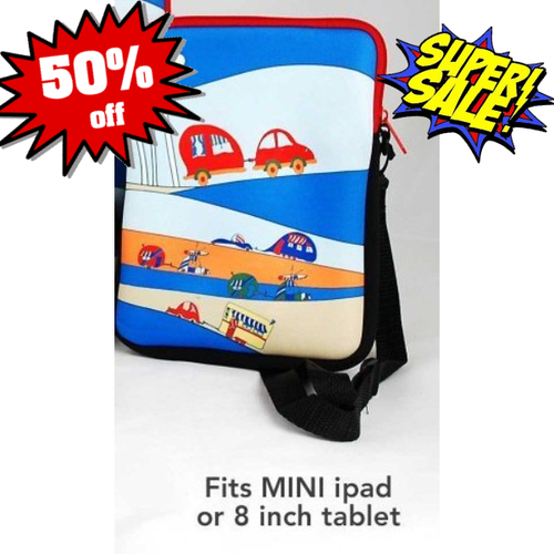 Tallfigs Mini IPad Sleeve - 8 Inch Pouch - ON SALE 50% OFF