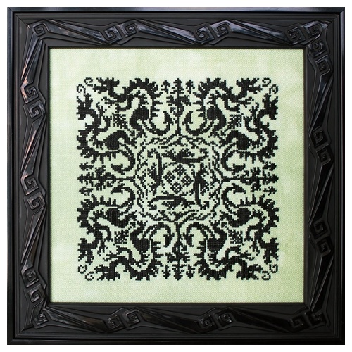 Elemental Dragons: Earth (M68) - Cross Stitch Pattern