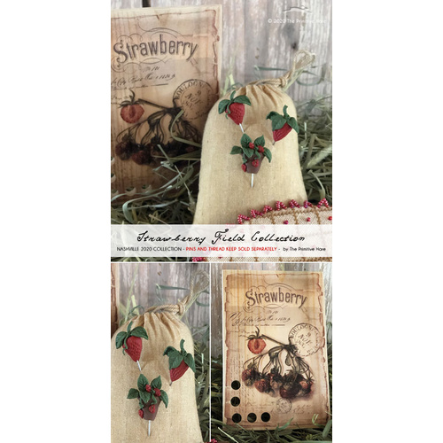 Strawberry Field Pins Set