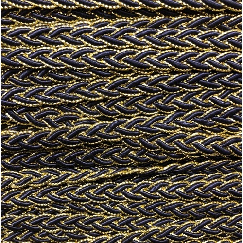 Braid - Plaited Gold/Blue