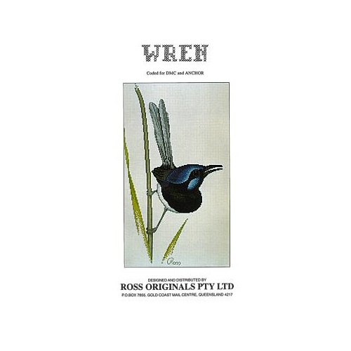 Ross Originals Cross Stitch Chart - Wren