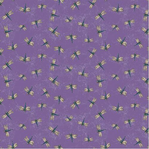 Fabric - Botanical Journal Y3242-27 Purple