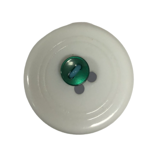 Button - 6mm Green