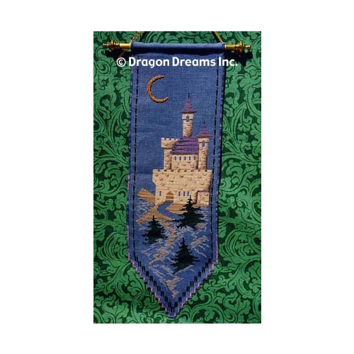 DD46 Castle of the Mist Cross Stitch Chart