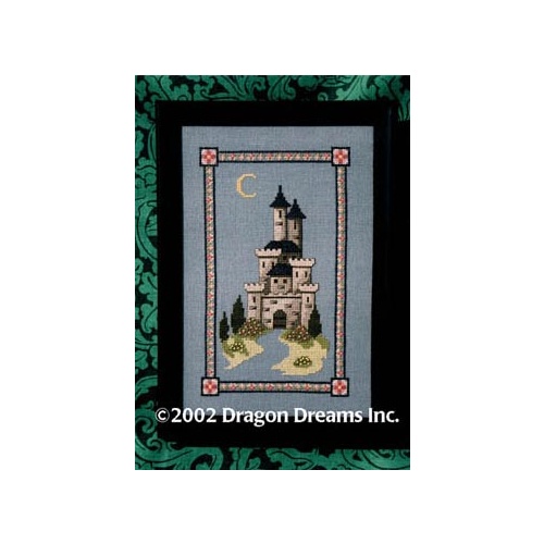 DD56 The Castle of Spring Cross Stitch Chart
