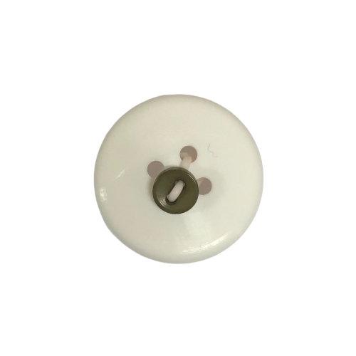 Button - 5mm 2 Hole Matt dolls Button 44 Olive